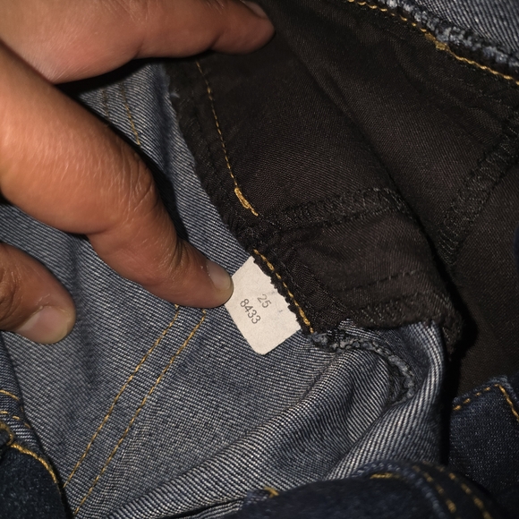 Dark Blue Women's Jeans - Picture 5 of 7